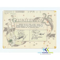 Gelukstelegram 1951